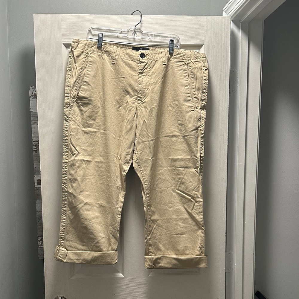 Classic Men's Beige Chinos
